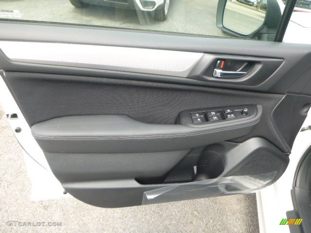 2015 Subaru Legacy 2.5i Premium Slate Black Door Panel Photo #103330445
