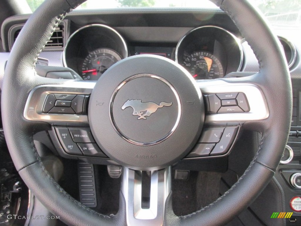 2015 Mustang GT Coupe - Black / Ebony photo #29