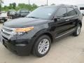 2015 Tuxedo Black Ford Explorer XLT  photo #7