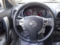 Gray 2013 Nissan Rogue S Steering Wheel