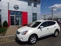 2013 Pearl White Nissan Rogue S  photo #27
