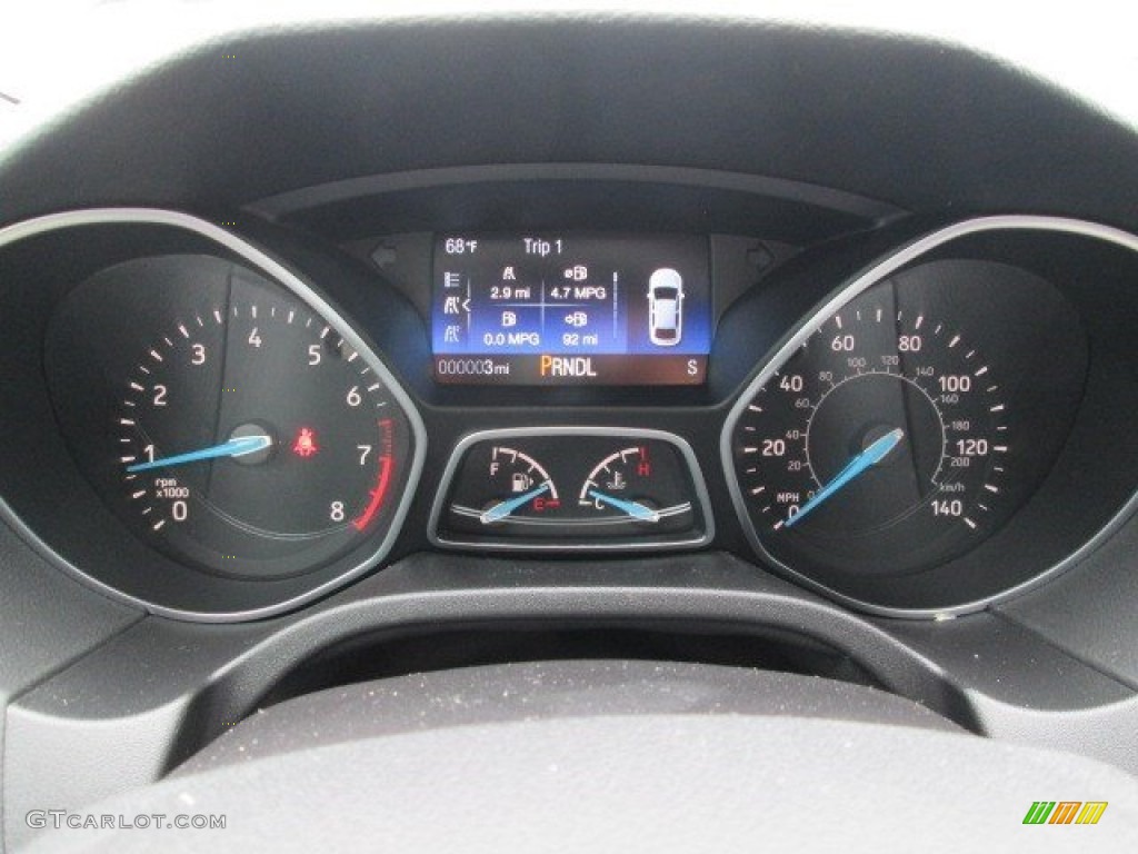 2015 Focus SE Sedan - Tuxedo Black Metallic / Charcoal Black photo #33