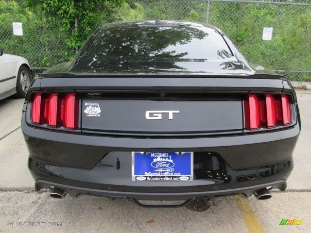 2015 Mustang GT Premium Coupe - Black / Ebony photo #8