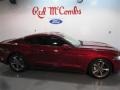 2015 Ruby Red Metallic Ford Mustang V6 Coupe  photo #7