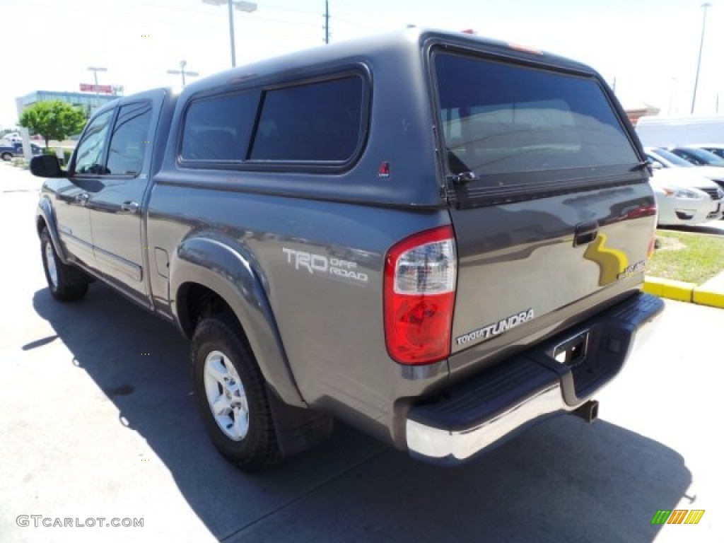 2005 Tundra SR5 Double Cab 4x4 - Phantom Gray Pearl / Dark Gray photo #5