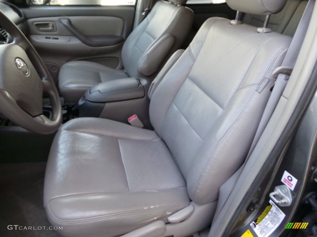 Dark Gray Interior 2005 Toyota Tundra SR5 Double Cab 4x4 Photo #103337570