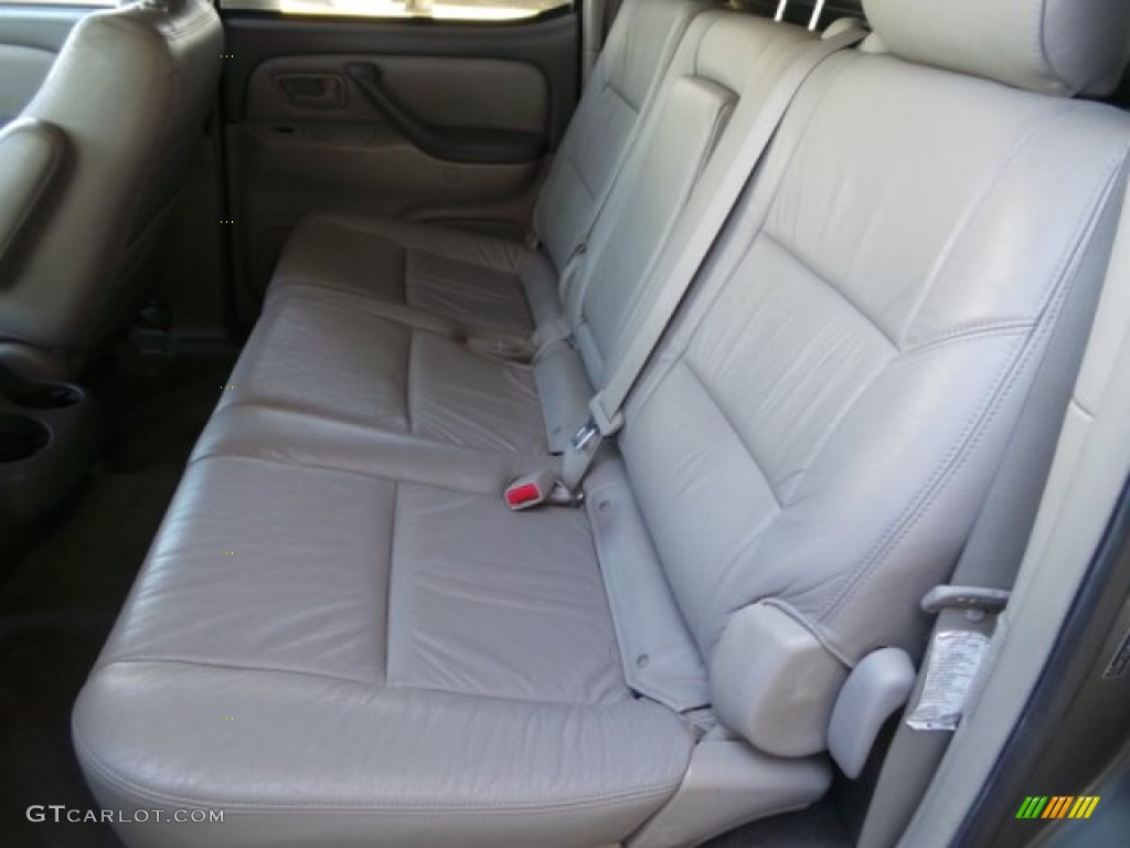 2005 Toyota Tundra SR5 Double Cab 4x4 Rear Seat Photo #103337888