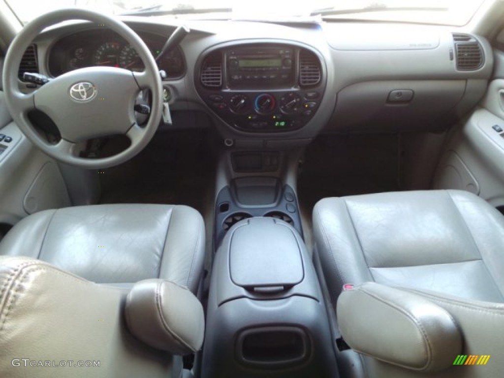 2005 Toyota Tundra SR5 Double Cab 4x4 Dark Gray Dashboard Photo #103337933