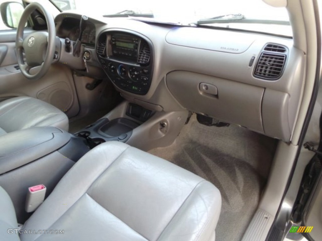 2005 Toyota Tundra SR5 Double Cab 4x4 Dark Gray Dashboard Photo #103338041