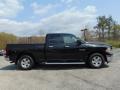 2010 Brilliant Black Crystal Pearl Dodge Ram 1500 SLT Quad Cab 4x4  photo #2