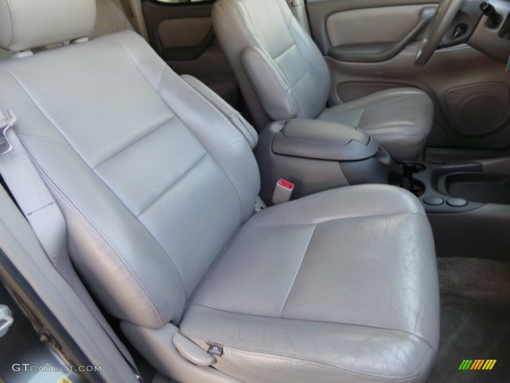 Dark Gray Interior 2005 Toyota Tundra SR5 Double Cab 4x4 Photo #103338059