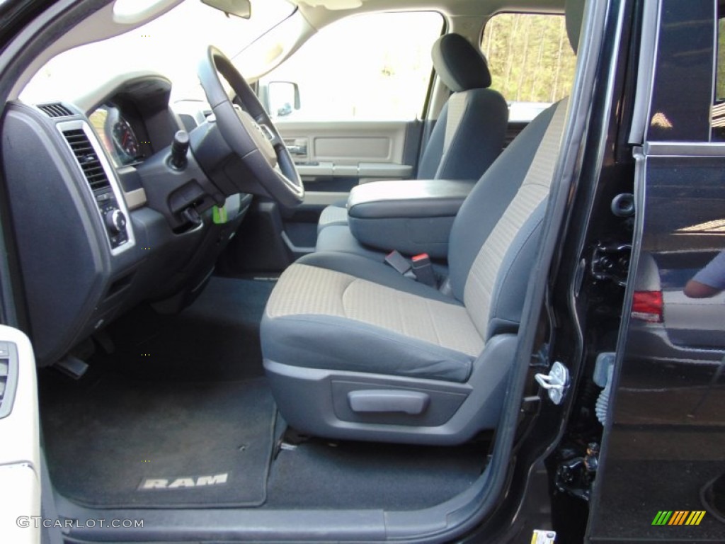 Dark Slate/Medium Graystone Interior 2010 Dodge Ram 1500 SLT Quad Cab 4x4 Photo #103338362