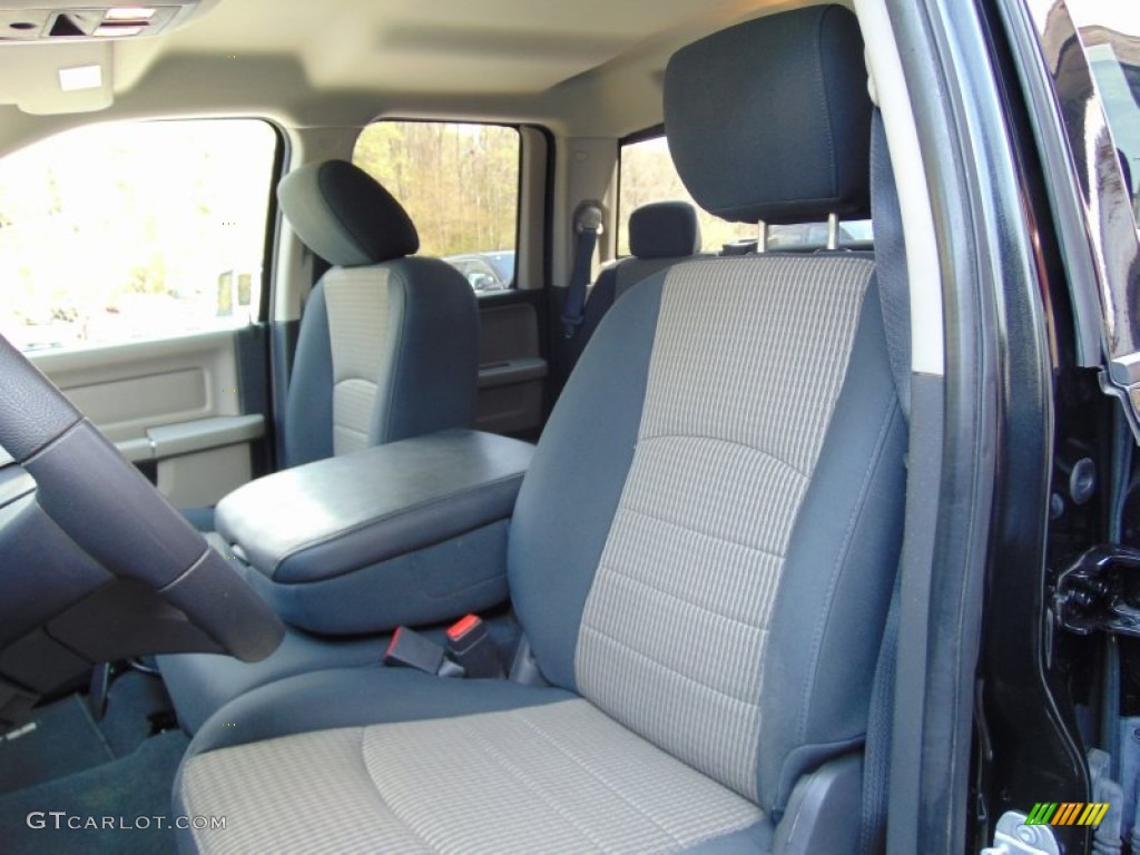 2010 Dodge Ram 1500 SLT Quad Cab 4x4 Front Seat Photo #103338383