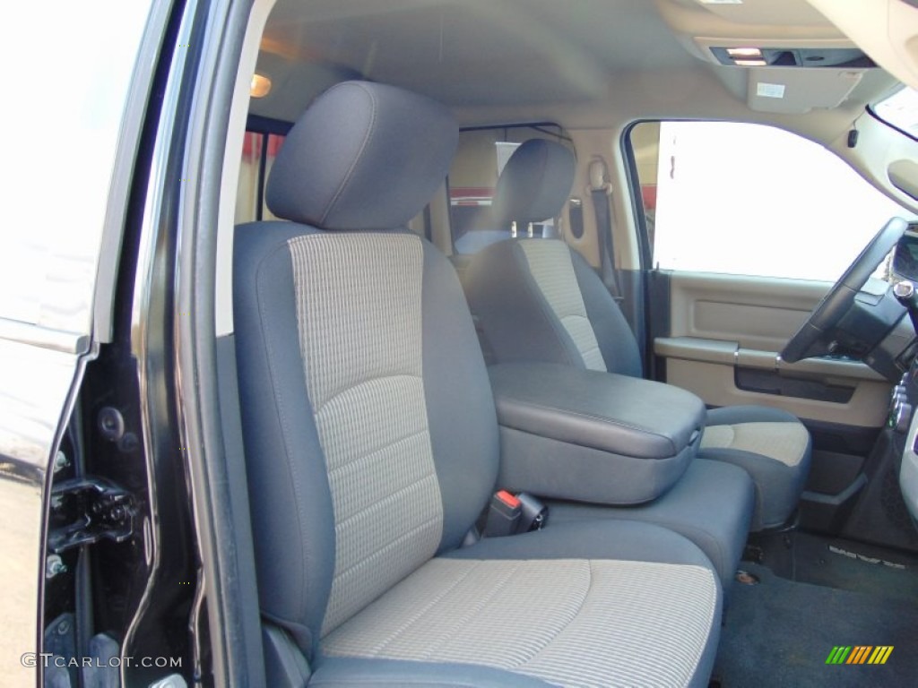 2010 Dodge Ram 1500 SLT Quad Cab 4x4 Front Seat Photo #103338485