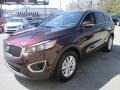 2016 Dark Cherry Kia Sorento LX  photo #1