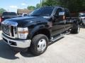 Black Clearcoat - F350 Super Duty Lariat Crew Cab 4x4 Dually Photo No. 2