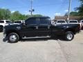 2009 Black Clearcoat Ford F350 Super Duty Lariat Crew Cab 4x4 Dually  photo #3
