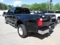 2009 Black Clearcoat Ford F350 Super Duty Lariat Crew Cab 4x4 Dually  photo #4