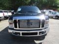 2009 Black Clearcoat Ford F350 Super Duty Lariat Crew Cab 4x4 Dually  photo #11