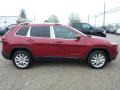 2015 Deep Cherry Red Crystal Pearl Jeep Cherokee Limited 4x4  photo #7