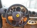 2002 Ferrari 360 Tan Interior Steering Wheel Photo
