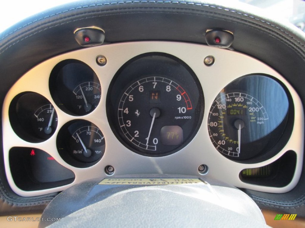 2002 Ferrari 360 Modena F1 Gauges Photos