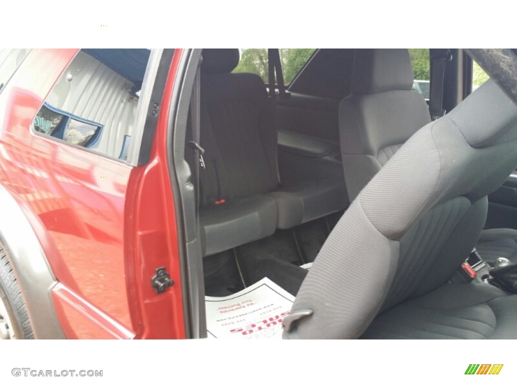 2004 Blazer LS 4x4 - Dark Cherry Red Metallic / Graphite Gray photo #14