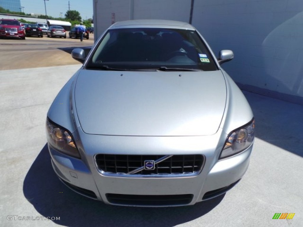2010 C70 T5 - Electric Silver Metallic / Off Black photo #2