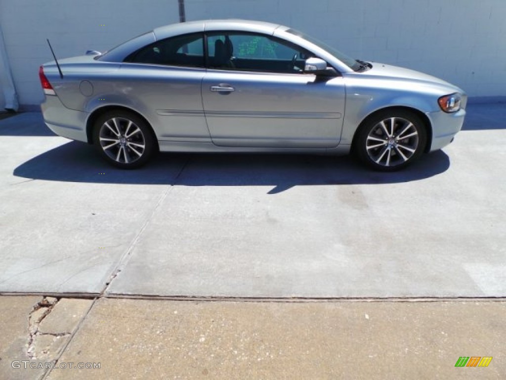 2010 C70 T5 - Electric Silver Metallic / Off Black photo #5