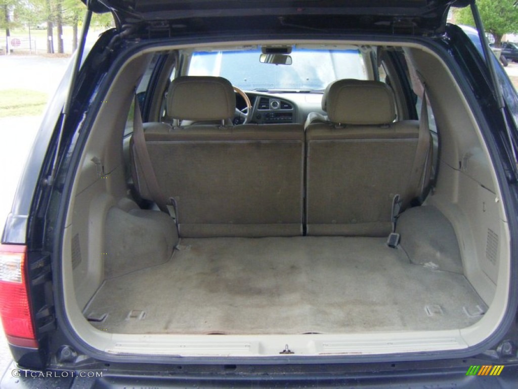 2001 QX4 4x4 - Black Obsidian / Stone Beige photo #16