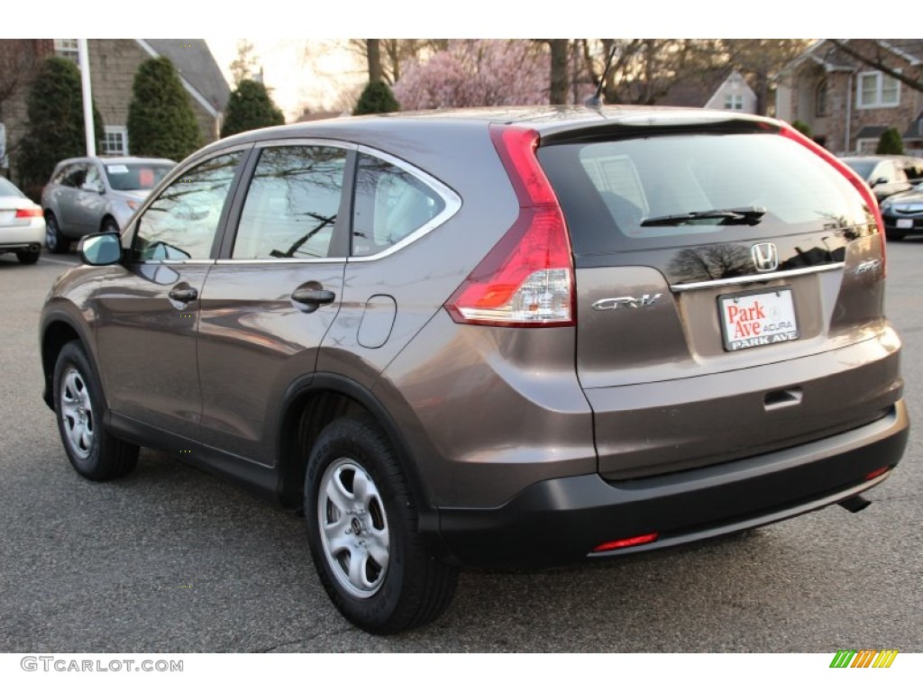 2012 CR-V LX 4WD - Urban Titanium Metallic / Black photo #5