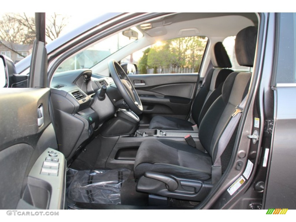 Black Interior 2012 Honda CR-V LX 4WD Photo #103342943