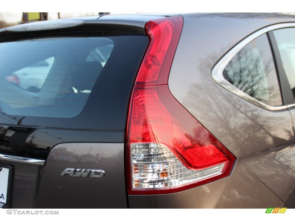 2012 CR-V LX 4WD - Urban Titanium Metallic / Black photo #22