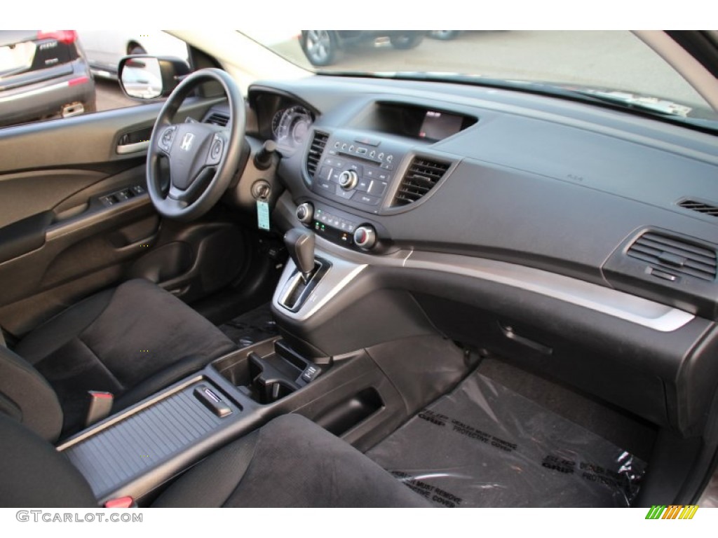 2012 Honda CR-V LX 4WD Black Dashboard Photo #103343207