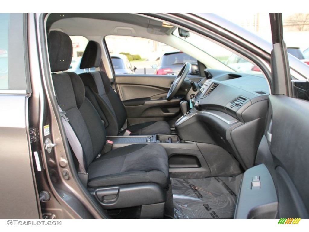 Black Interior 2012 Honda CR-V LX 4WD Photo #103343234