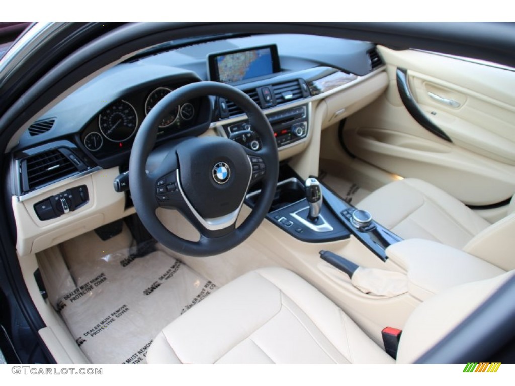 2015 3 Series 328i xDrive Sedan - Mineral Grey Metallic / Venetian Beige photo #10