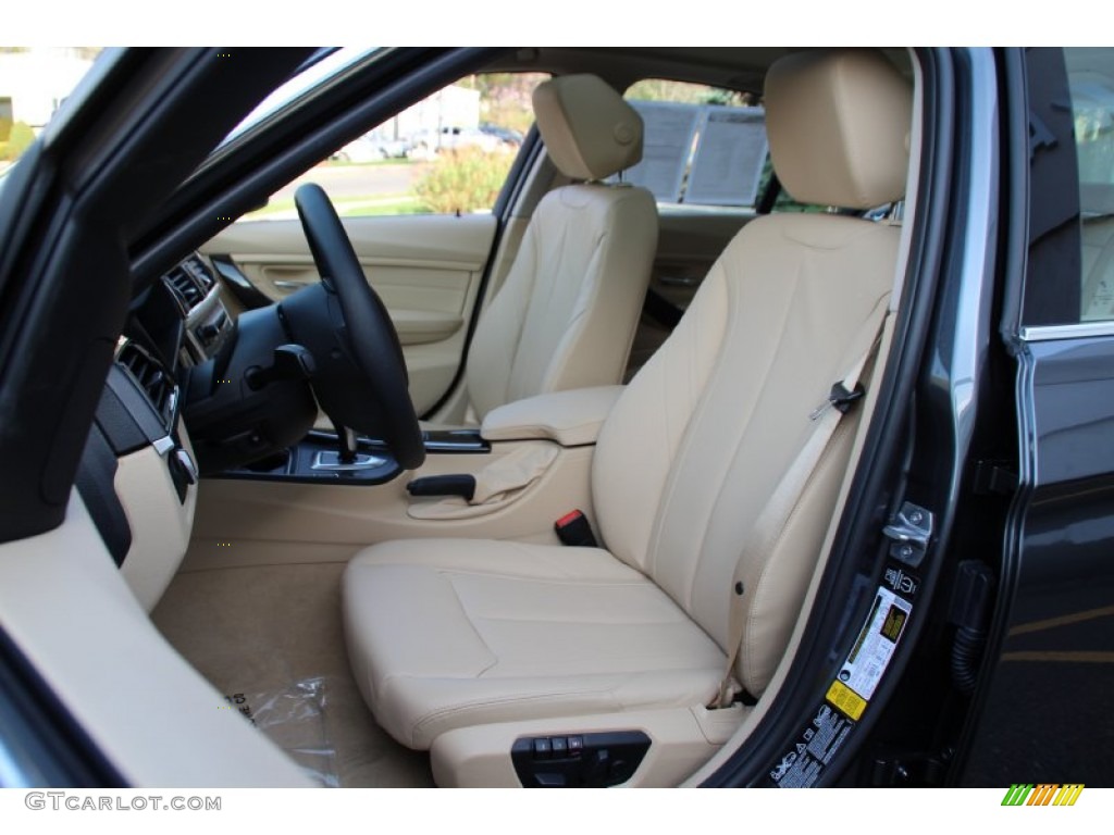 2015 3 Series 328i xDrive Sedan - Mineral Grey Metallic / Venetian Beige photo #13