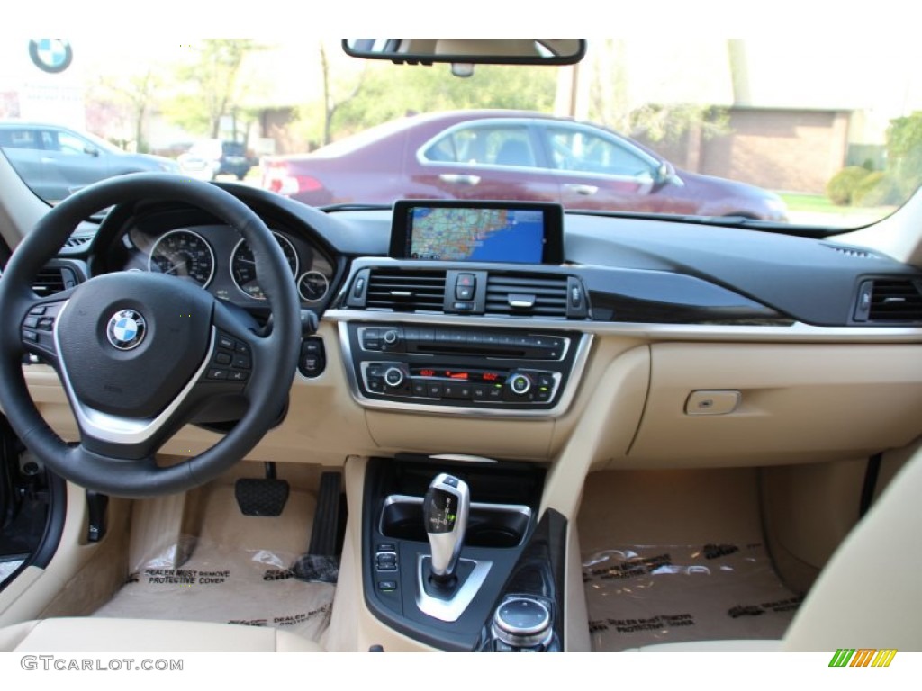 2015 3 Series 328i xDrive Sedan - Mineral Grey Metallic / Venetian Beige photo #15