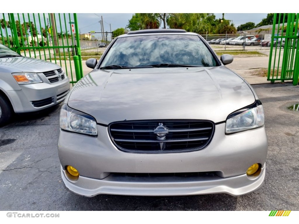 2000 Maxima GXE - Sunlit Sand Metallic / Frost photo #35