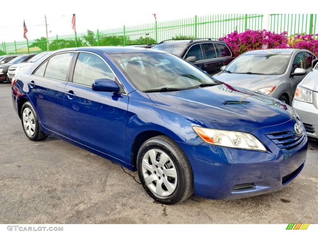 Blue Ribbon Metallic 2007 Toyota Camry LE Exterior Photo #103347625