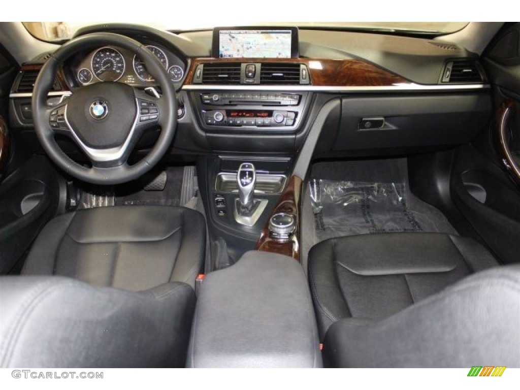 2014 BMW 4 Series 428i Coupe Black Dashboard Photo #103349711
