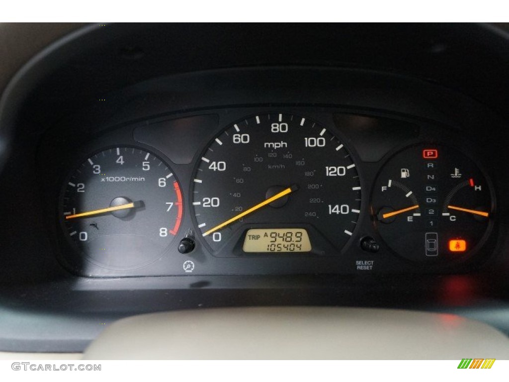 2002 Honda Accord EX V6 Sedan Gauges Photos