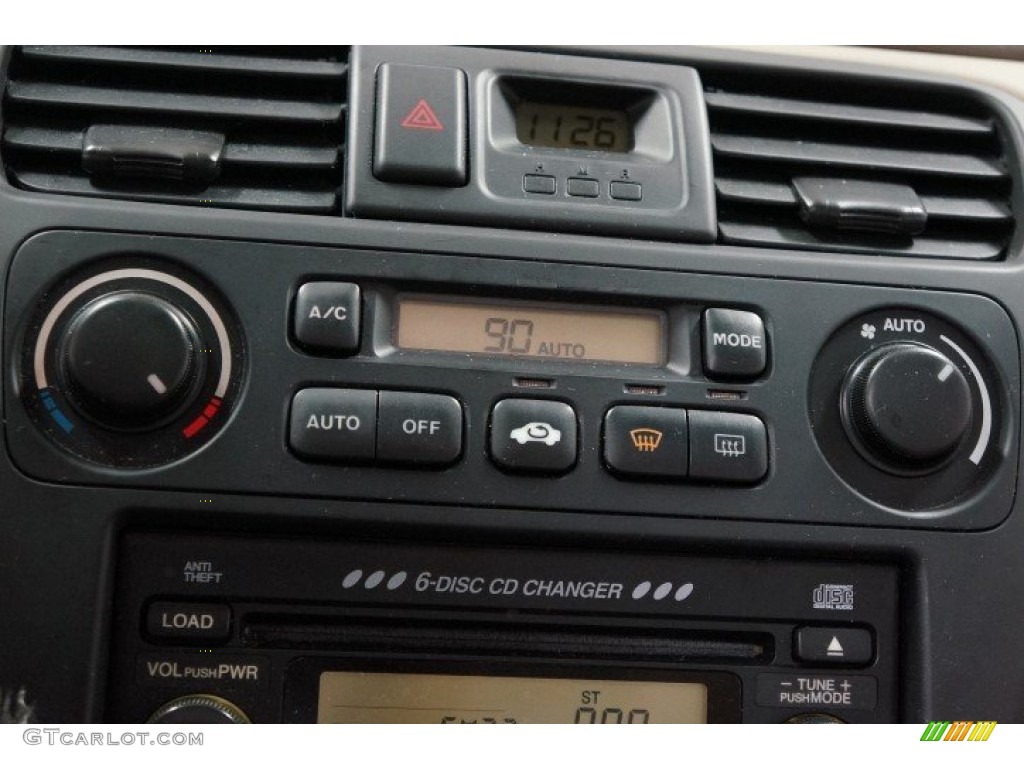 2002 Honda Accord EX V6 Sedan Controls Photos