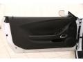 Black 2015 Chevrolet Camaro LT Convertible Door Panel