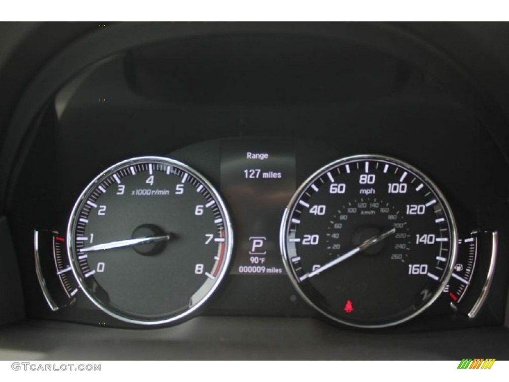 2016 Acura RLX Technology Gauges Photos