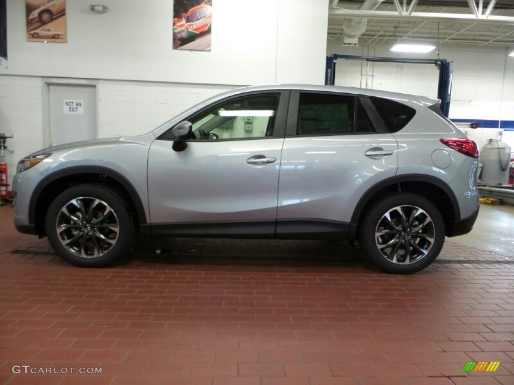 Sonic Silver Metallic 2016 Mazda CX-5 Grand Touring AWD Exterior Photo #103350557
