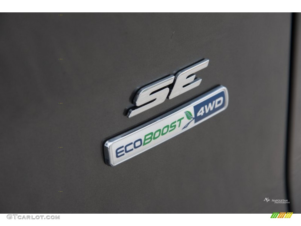 2015 Escape SE 4WD - Magnetic Metallic / Charcoal Black photo #19