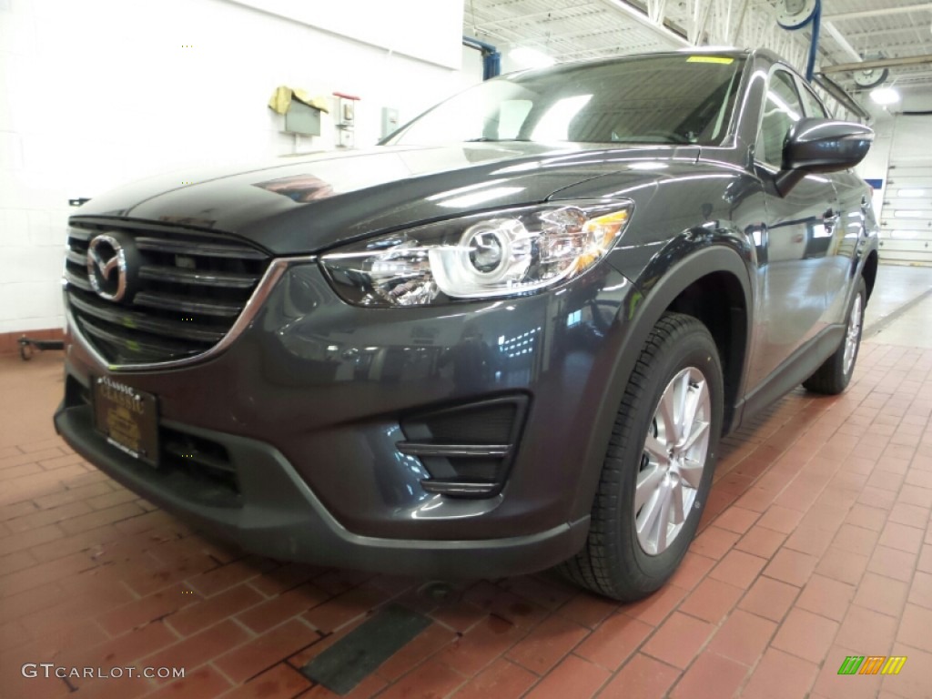 2016 CX-5 Sport AWD - Meteor Gray Mica / Black photo #1