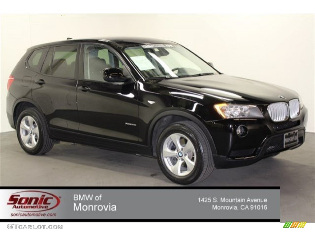 Jet Black BMW X3