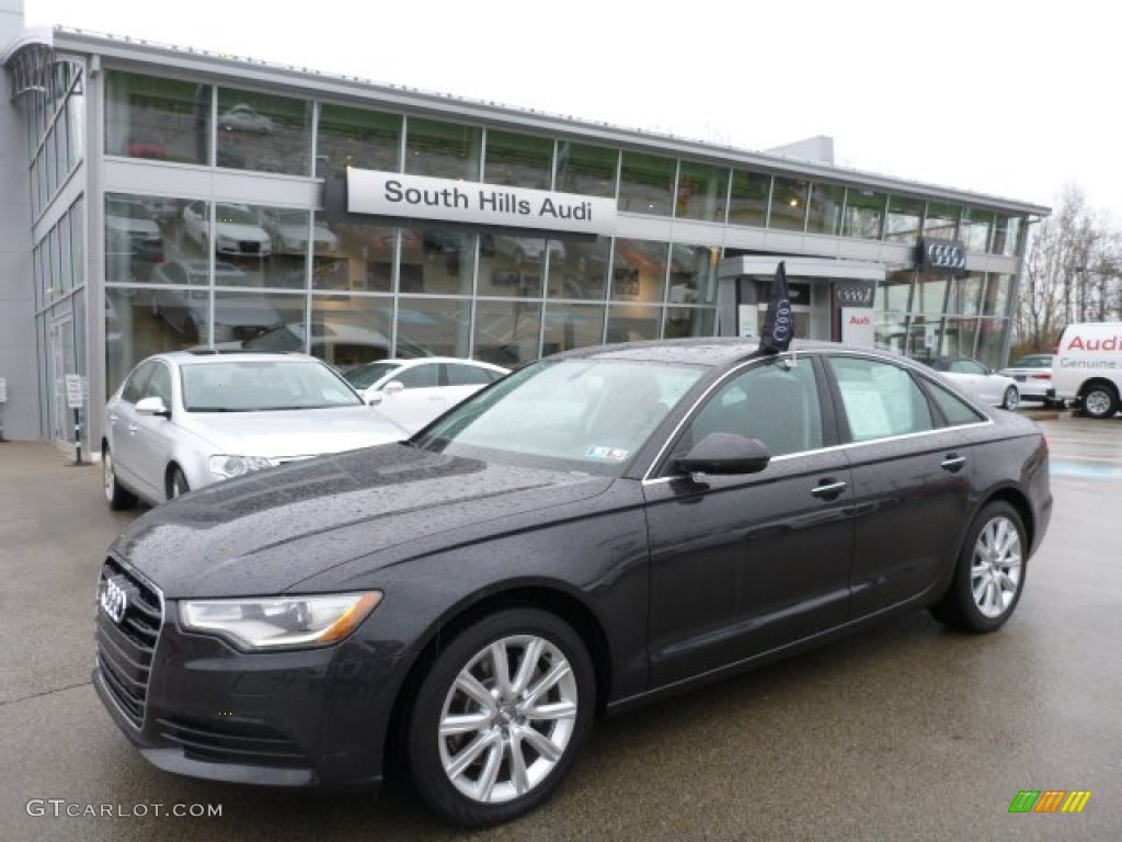 2015 A6 2.0T Premium Plus quattro Sedan - Oolong Gray Metallic / Nougat Brown photo #1